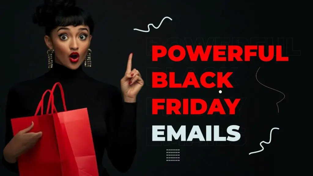 Powerful black Friday email campaign series